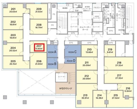 PMO EX 本町(PREMIUM MIDSIZE OFFICE)